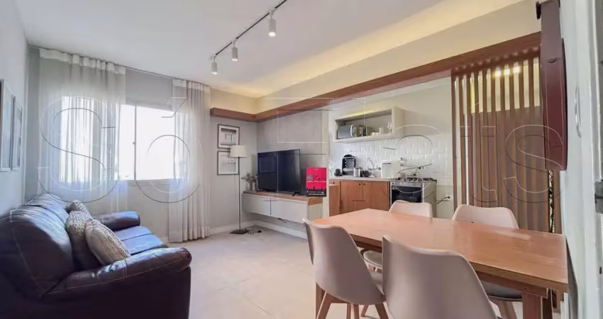 Mont hermon, flat disponível para locação contendo 42m², 01 dormitório e 01 vaga.