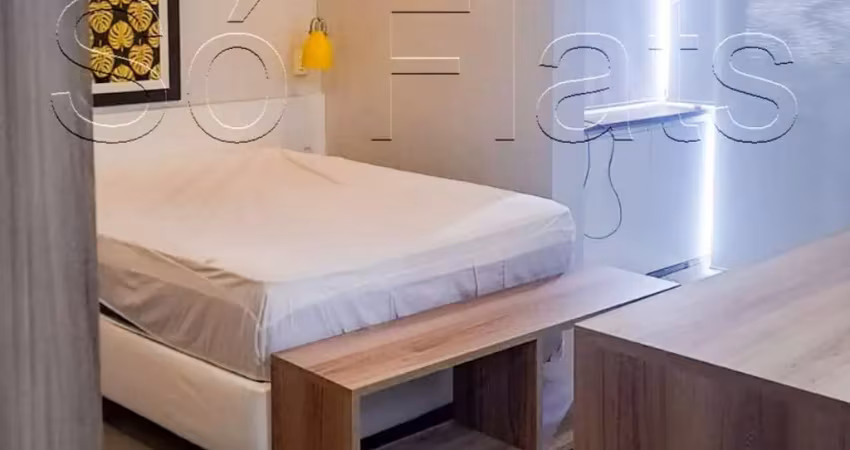 You now aclimação, apto disponível para locação com 35m², 01 dormitório e 01 vaga de garagem.