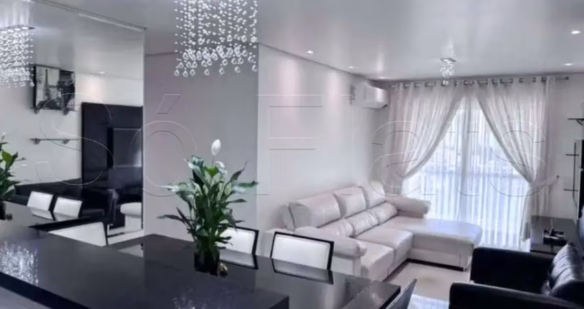 Residencial via ibirapuera, apto disponível para locação com 74m² com 2 dormitórios e 1 vaga.