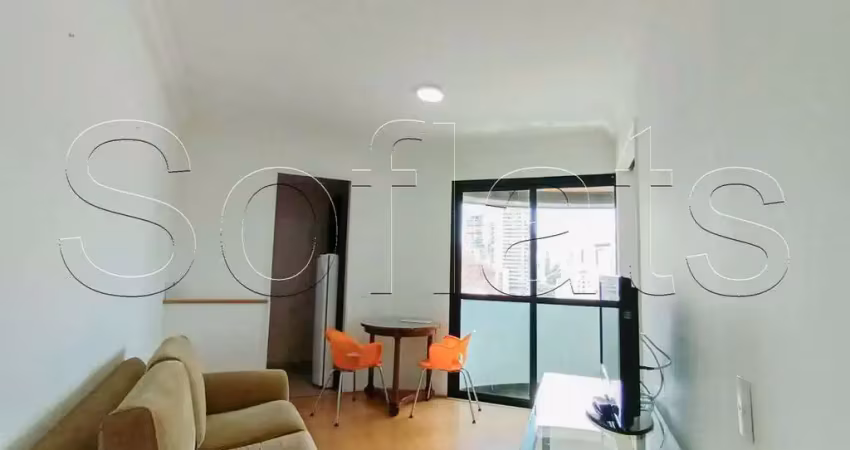 Radisson oscar freire, apto disponível para locação contendo 35m², 01 dormitório e 01 vaga.
