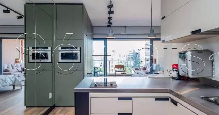 Apartamento residencial forma itaim 45m² 1 dormitório 1 vaga para locação no itaim bibi.