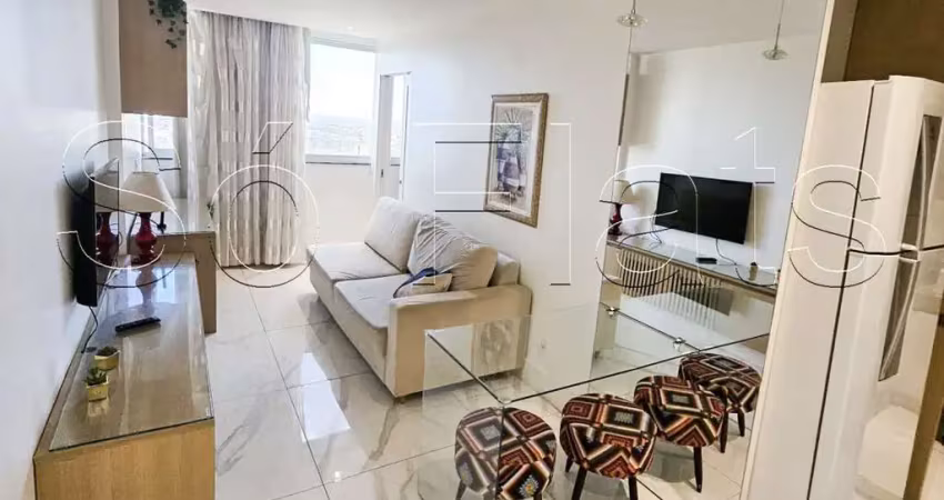 Flat go inn taguatinga, apartamento  com 32m², 1 dormitório e 1 vaga de garagem