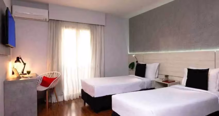 Flat nos jardins fora do pool para investimento ou moradia