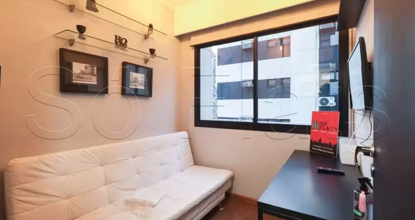 Flat slaviero moema, disponível para venda com 26m², 1 dormitório e 1 vaga de garagem