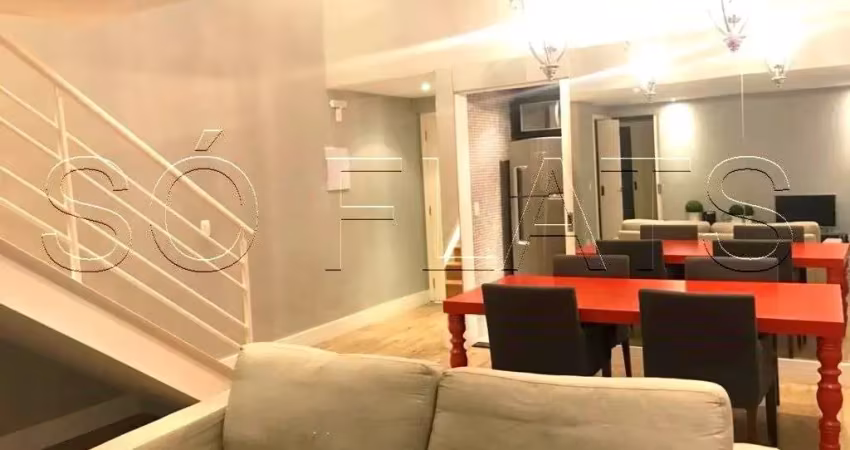 Duplex no Brooklin, prox a Marg Pinheiros e Ponte Estaiada