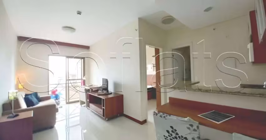 Flat disponível para locação em são caetano, próximo a av. goiás e pres. kennedy.