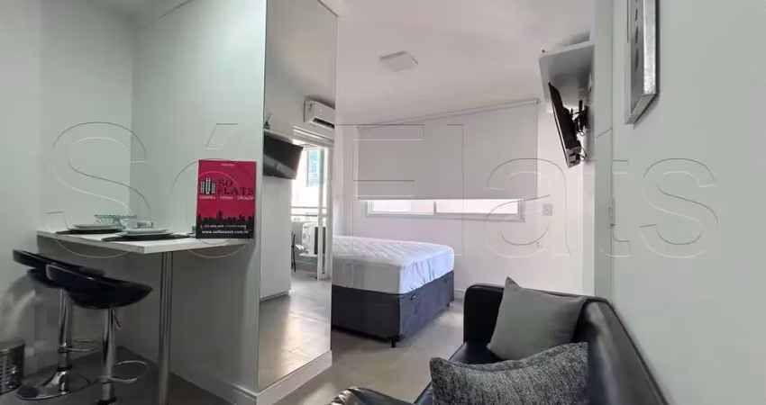 Studio disponível para locação em pinheiros, prox a av. faria lima, rebouças e marg pinheiros.