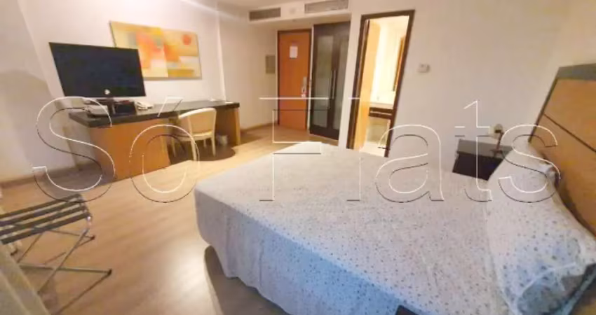 Flat em moema disponível para locação, próximo ao metro eucaliptos e shopping ibirapuera