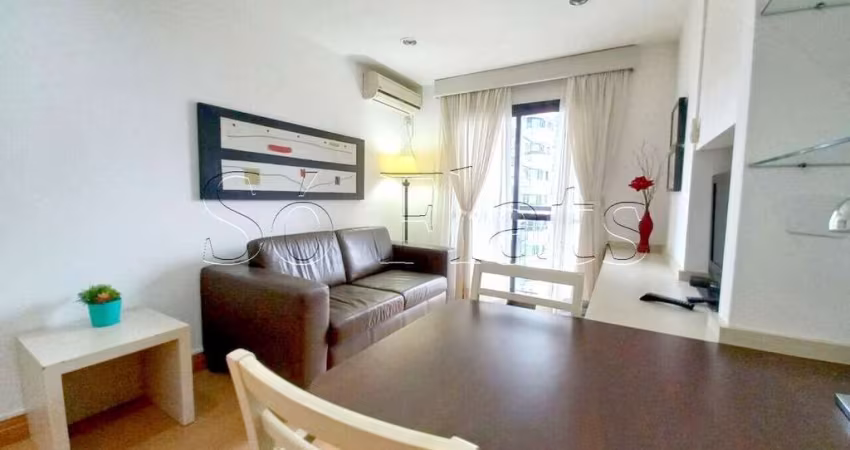 Mercure Moema, flat próximo a Av. Ibirapuera, Metrô Moema e Praça Nossa Senhora Aparecida de Moema.