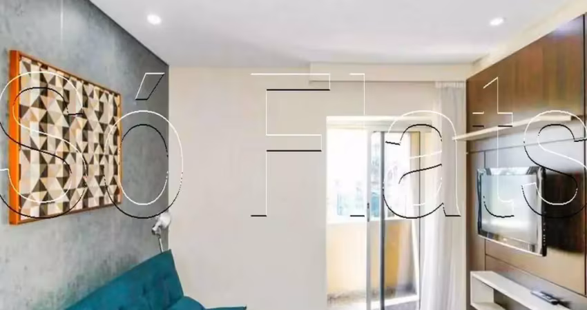 Flat disponível para locação no brooklin prox a av. das nações unidas e eng luis carlos berrini.