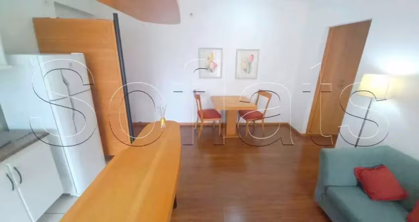 Lindo flat para locação totalmente equipado muito próx do metrô Praça da Árvore. Sem fiador.