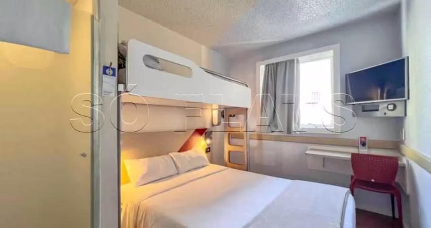 Flat ibis budget paulista disponível para venda com 12m²