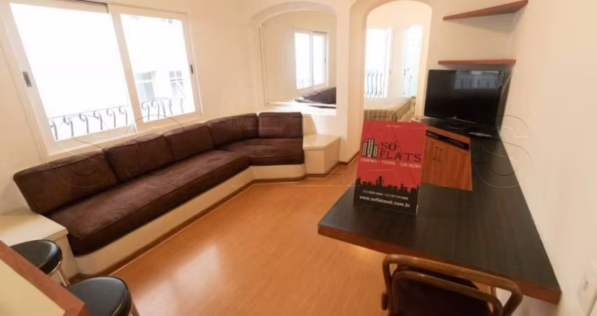 Flat no Jd. Paulista, próximo ao Metro Oscar Freire, Av. Rebouças e hospital das Clinicas