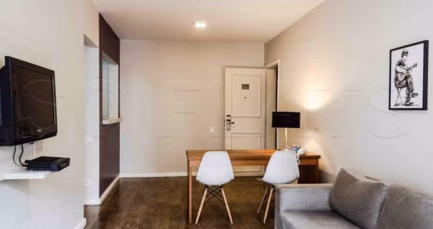 No Jardim Paulista, maravilhoso flat mobiliado e com vaga de garagem! Park Avenue.