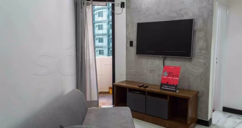 Flat com excelente localização no jardins próximo da av 9 de julho e shopping pamplona. consulte-nos