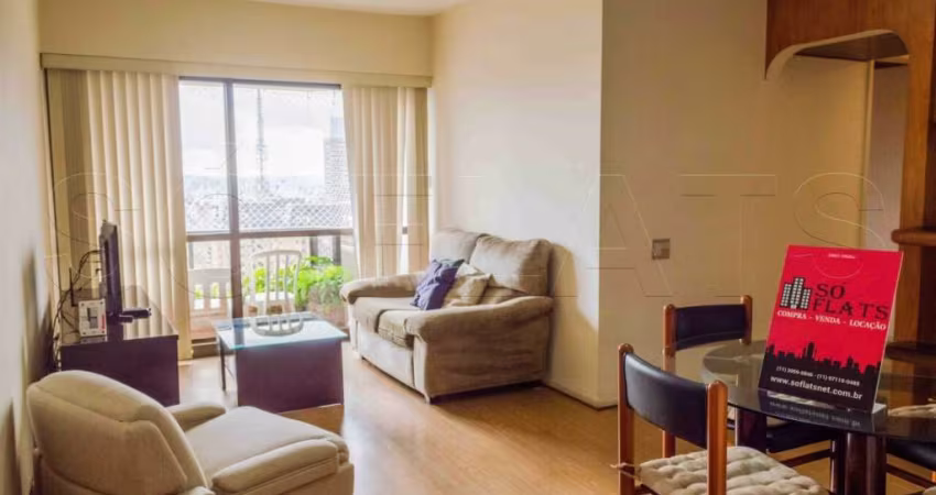 Flat estilo residence com 02 dorms próx a Av. Paulista, acesso ao Metrô e varias linhas de ônibus
