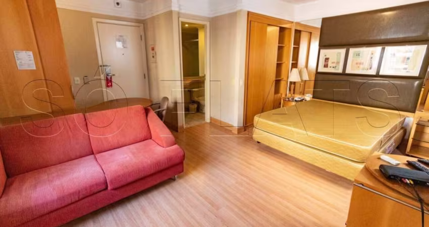 Flat com 1 dorm na Rua Bela Cintra, próximo a Rua da Consolação e Av. Paulista, locação sem fiador