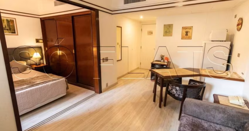 Flat Le Premier disponível para venda com 28m² e 01 vaga de garagem