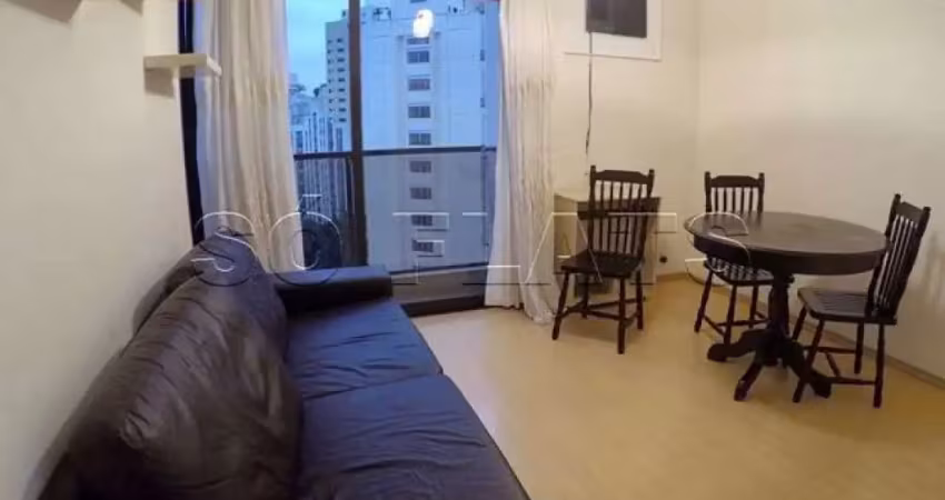 Flat muito aconchegante próx a Avenida Paulista, ao Masp, a Av Nove de Julho totalmente mobiliado.