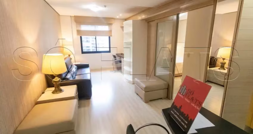 Flat com 02 dormitórios em Moema, próximo ao Shopping e avenida Ibirapuera, ótima localização