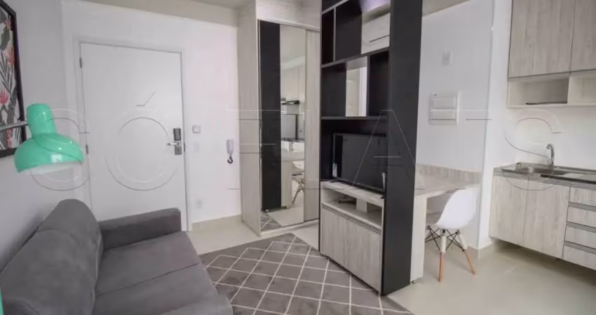 Flat para locação no Atrium Augusta, contendo 26m², 1 dormitório e 1 vaga de garagem