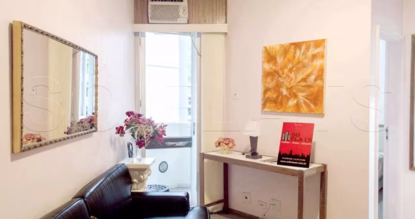 Flat com ótima localização nos Jardins, próx a Av. Paulista e Fundação Casper Libero. Consulte-nos