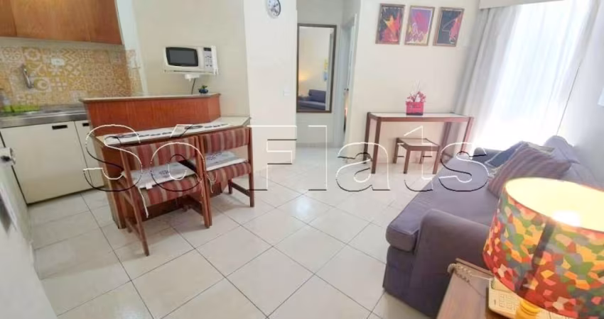 Flat com melhor custo benefício da região, com 1x dorm, serviços e ao lado da Av. Paulista.