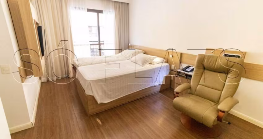 Flat Mercure Sp Alamedas mobiliado próximo da Av Paulista, MASP, Pq Trianon e Av 9 de Julho.