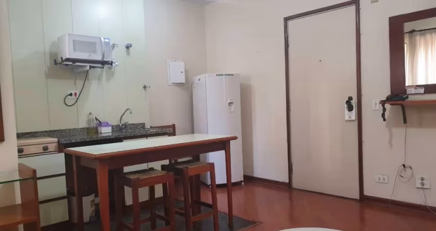 Mobiliado com 42m² próximo da Avenida Paulista, sem fiador.