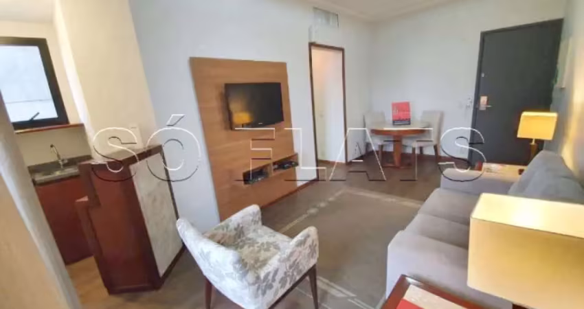 Flat com 1dormitório 48m² na rua do shopping center 3. ao lado da av. paulista. venha conferir.