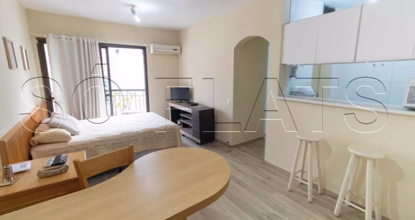 Flat Mercure Sp Alamedas mobiliado para locação ao lado da Av Paulista e Metrô Consolação.
