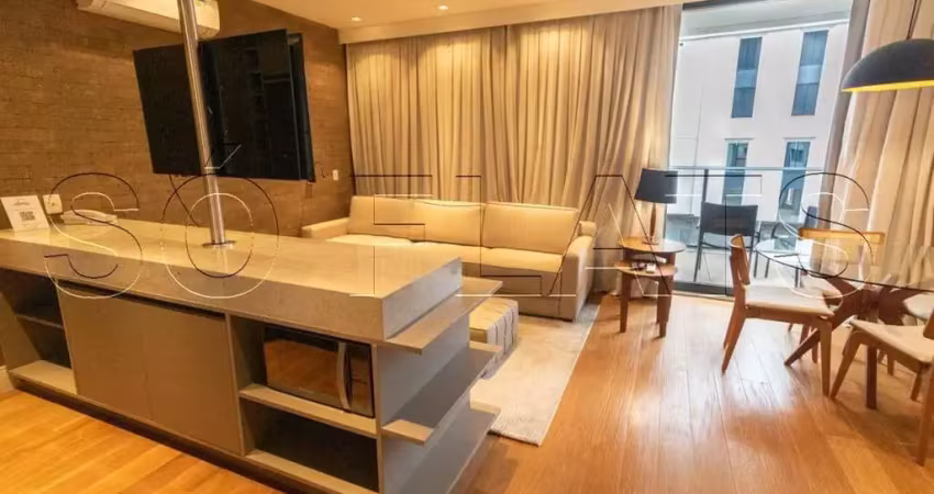 Apto alto padrão com entrada imediata 1x dormitório fina decoração na vila olímpia. consulte-nos.