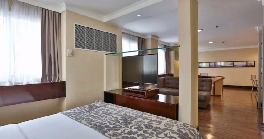 No Jardins Flat 1 Suíte 29m²  Transamérica Prime International Plaza está situado a apenas 1 quarte