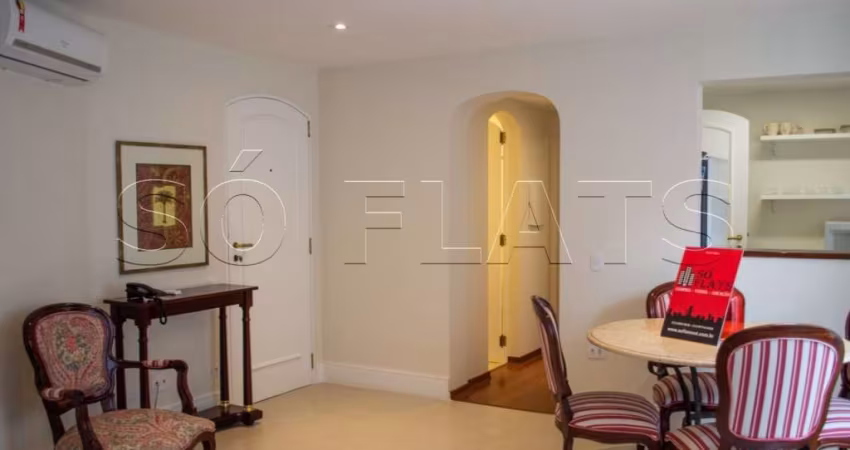 The Pierre Flat, com excelente localização no Jardins ele fica próximo as vias principais de SP.