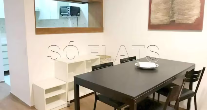 Flat estilo residencie na Vila Nova Conceição, prox a Av. Sto Amaro e FMU. Consulte-nos.