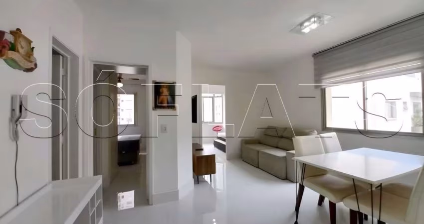 Apto com 2x dorms em Moema para locação e totalmente mobiliado ao lado do Parque Ibirapuera.