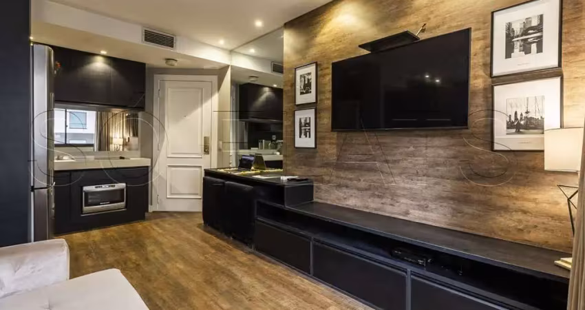 Flat the world, disponivel para venda com 30m², 01 dorm e 01 vaga