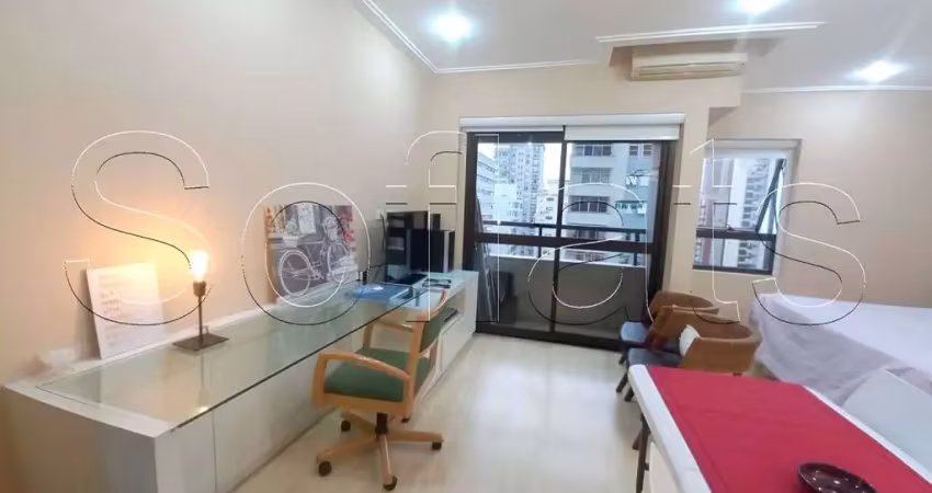 Flat disponível para locação próximo da av 9 de julho, av brigadeiro luís antônio e av paulista.