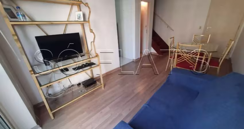 Apartamento no duplex life moema com 55m², 1 dorm e 1 vaga de garagem moema disponível para locação.