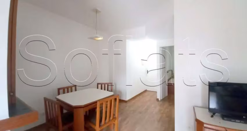 Apartamento totalmente mobiliado em pinheiros, próx ao metrô oscar freire e hospital das clinicas
