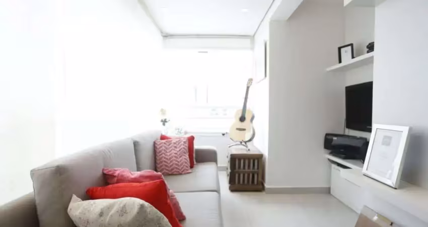 Apto na bela vista parcialmente mobiliado 39m² com área de lazer