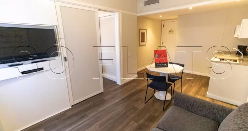Ótima localização, Apartamento com serviços no Jd. Paulista, para morar ou investir
