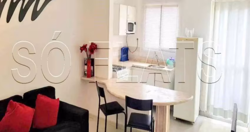 Flat Mercure na Vila Olímpia, com excelente estrutura para moradia ou investimento
