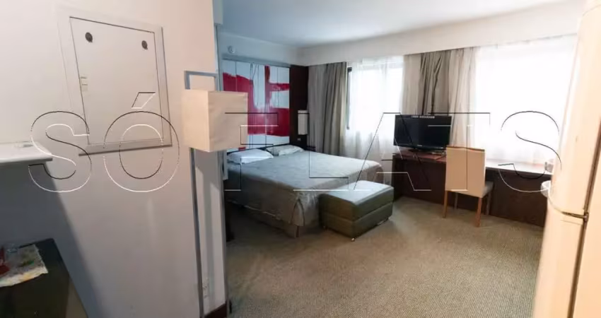 Flat com 1 quarto à venda na Avenida Ibirapuera, 2534, Moema, São Paulo