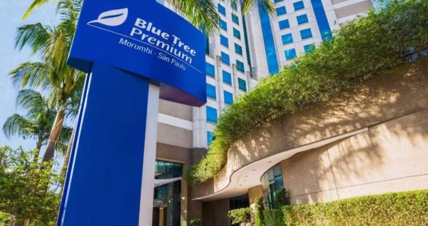 Flat Blue Tree Premium Morumbi disponível para venda, com 27m² e 01 vaga.