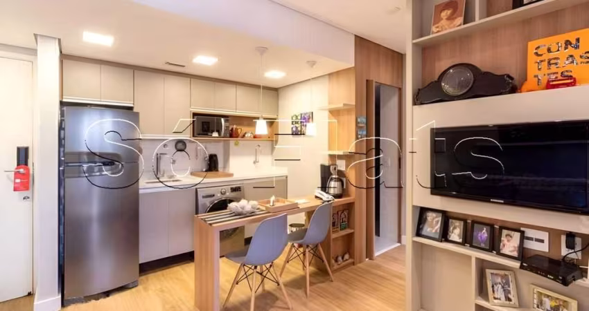 Flat QI Inteligence, apartamento disponível para venda com 37m², 1 dormitório e 1 vaga