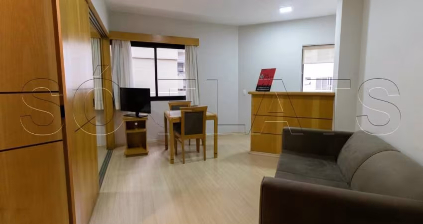 Flat nos Jardins, próximo a Av. 9 de Julho, Shopping Pamplona e mercado Carrefour