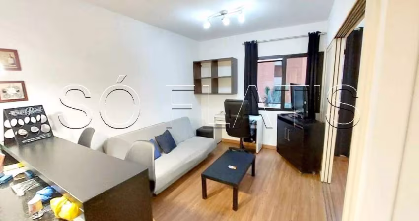 Apartamento no Ninety 35m² 1 dormitório 1 vaga para locação no Jardim Paulista.