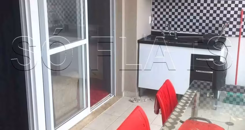 Flat com 1 quarto à venda na Avenida Santo Amaro, 3131, Brooklin, São Paulo