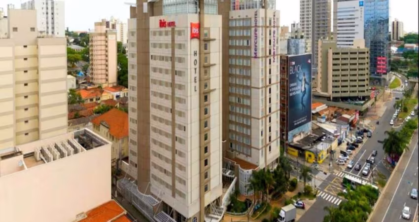 Flat Ibis no Centro de Campinas para investimento no pool hoteleiro.